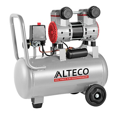 Изображение товара Безмаслянный компрессор Alteco ACO 30L 63424 100 л/мин 8 бар
