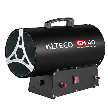 Изображение товара Газовый нагреватель Alteco GH-40 (N) переносной напольный бытовой черный
