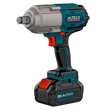 Изображение товара Бесщёточный аккумуляторный ударный гайковерт Alteco CIW 20-1000 Li BL 47638