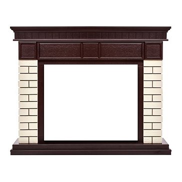 Изображение товара Портал Firelight Bricks 25 НС-1202848 темный дуб бежевый МДФ