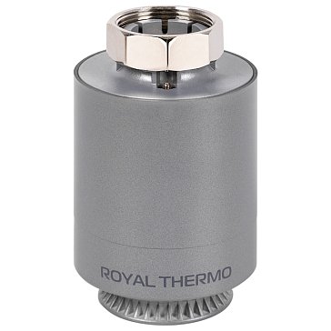 Изображение товара Термостат радиаторный электронный Royal Thermo Smart Heat НС-1402606, серебристый