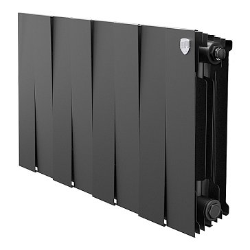 Изображение товара Радиатор Royal Thermo PianoForte 300 секционный биметаллический черный