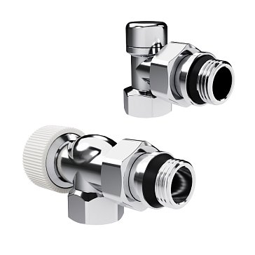 Изображение товара Набор термостатический осевой Royal Thermo Design 1/2"М30х1,5 (Хром)