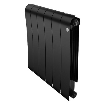 Изображение товара Биметаллический радиатор Royal Thermo Infinity 500 Noir Sable, 6 секций