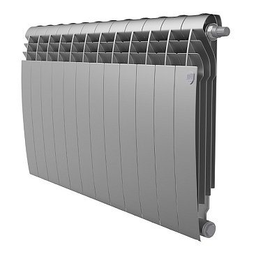 Изображение товара Радиатор Royal Thermo BiLiner 500 Silver Satin, 12 секций