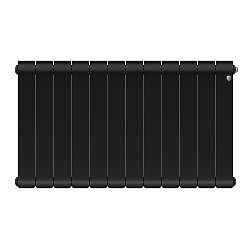 Радиатор биметаллический Royal Thermo Infinity 500 Noir Sable НС-1630022, 12 секций