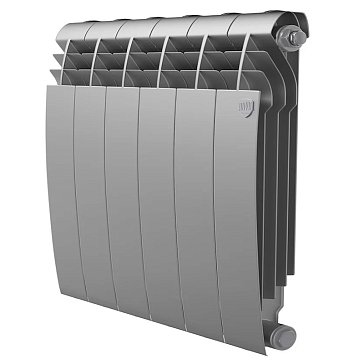 Изображение товара Радиатор Royal Thermo BiLiner 500 Silver Satin НС-1176318, 6 секций