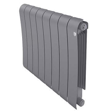 Изображение товара Радиатор биметаллический Royal Thermo Infinity 500 Silver Satin НС-1630018, 8 секций