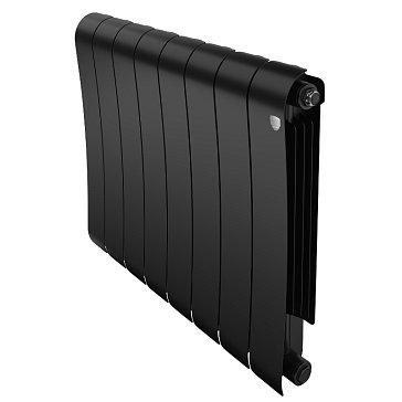 Изображение товара Биметаллический радиатор Royal Thermo Infinity 500 Noir Sable, 8 секций