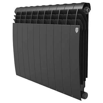 Изображение товара Радиатор Royal Thermo BiLiner 500 Noir Sable 10 секций биметалл