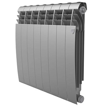 Изображение товара Радиатор Royal Thermo BiLiner 500 Silver Satin НС-1176319, 8 секций