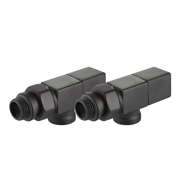 Изображение товара Набор дизайн-вентилей Royal Thermo CUBE НС-1422573 1/2 дюйма латунь для системы отопления