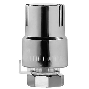 Изображение товара Термоголовка жидкостная Royal Thermo М30х1,5 хром для систем отопления