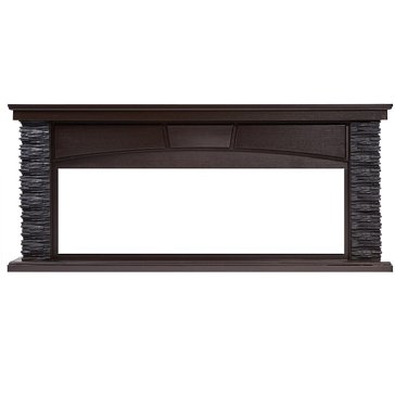 Изображение товара Портал Firelight Porto Long НС-1452076, камень черный, шпон венге