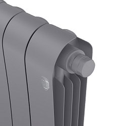 Радиатор биметаллический Royal Thermo Infinity 500 Silver Satin VR80 НС-1658293, 12 секций