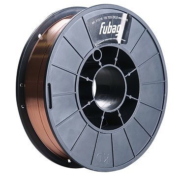 Изображение товара Проволока сварочная Fubag FB 70S 31518 0.8 мм 5 кг MIG MAG омедненная
