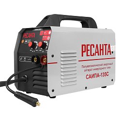 Сварочный полуавтомат Ресанта САИПА-135C MIG, инверторный, 8.3кг, 15А
