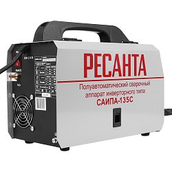 Сварочный полуавтомат Ресанта САИПА-135C MIG, инверторный, 8.3кг, 15А