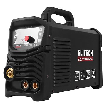Изображение товара Аппарат сварочный инверторный Elitech HD WM 200 SYN 204471
