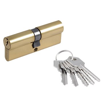 Изображение товара Цилиндр замка Нора-М Л-80 6638, личинка Л, золото, 40-40