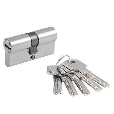 Изображение товара Цилиндр замка личинка Нора-М STD Z ЛП 16101 хром для дверных систем