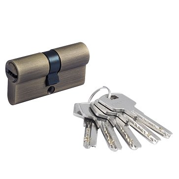 Изображение товара Цилиндр замка личинка Нора-М STD Z ЛП 18503, старая бронза, ЛП-60 (30-30)