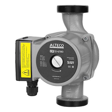 Изображение товара Циркуляционный насос Alteco CP 32-6/180 для теплого пола и отопления 93 Вт