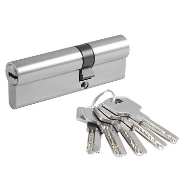 Изображение товара Цилиндр замка личинка Нора-М STD Al ЛП-90 55-35 хром асимметричный