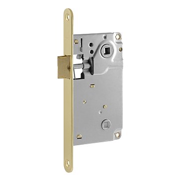 Изображение товара Замок врезной Нора-М 8554, 13-90 мм, под фиксатор, золото