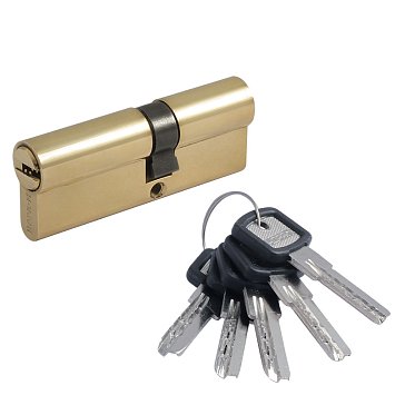 Изображение товара Цилиндр замка Нора-М ЛПУ.УК-80 (45-35) 15077, личинка ЛПУ.УК, асимметричный, латунь