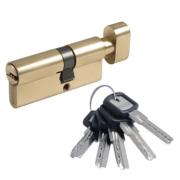 Изображение товара Цилиндр замка Нора-М ЛПУВ.УК-70 (40-30в) 16764 латунь противопожарный