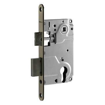 Изображение товара Врезной цилиндровый замок Нора-М 8547, 25-85 мм, старая бронза