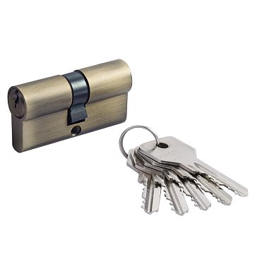 Изображение товара Цилиндр замка Нора-М STD Z Л 15543, Л-60, старая бронза, Россия