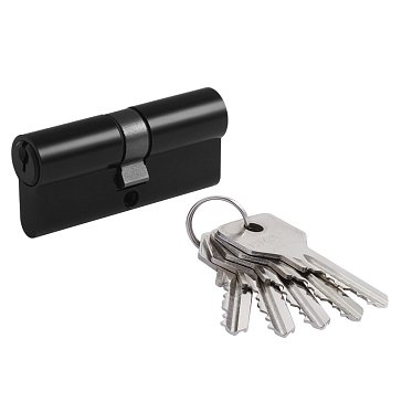 Изображение товара Цилиндр замка Нора-М STD Z Л 18570 врезной цилиндровый для дверей, черный