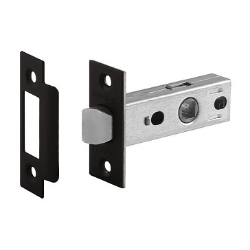 Изображение товара Защелка дверная Нора-М С-45 18289 черная межкомнатная стальная