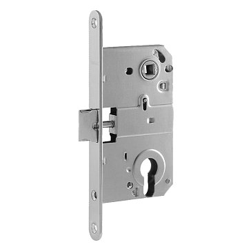 Изображение товара Замок врезной цилиндровый Нора-М M25-85 9627, хром