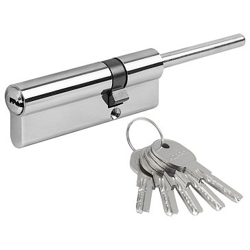 Изображение товара Цилиндр замка личинка Нора-М ЛП.УК-95 (65-30) 20008, со штоком, хром