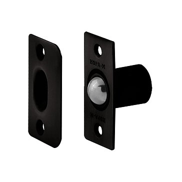 Изображение товара Защелка дверная шариковая Нора-М ЗШ2 19329, черный