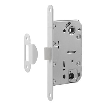 Изображение товара Замок врезной Нора-М 18859 М13П 96 мм белый для дверей надежная защита