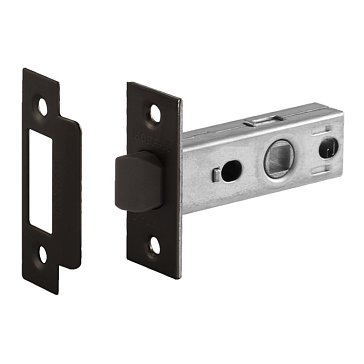 Изображение товара Защелка дверная Нора-М С-45П 18793 для межкомнатных дверей, черная