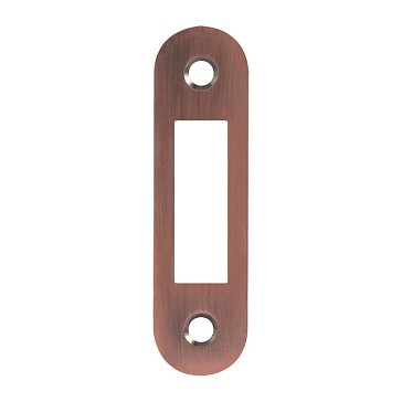 Изображение товара Ответная планка Нора-М 503.18 82x18 мм натертая медь для врезных замков