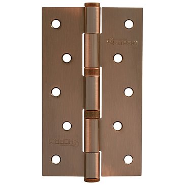 Изображение товара Петля дверная универсальная Нора-М 5"-4ВВ STD 15463, 125*75*2,5, без колпака, старая медь