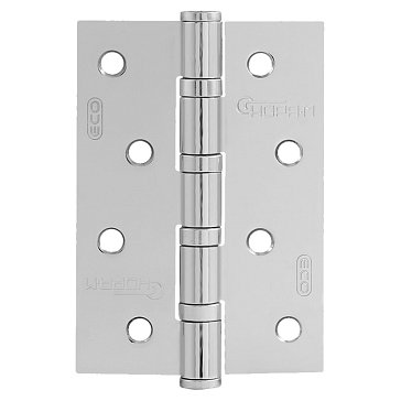 Изображение товара Петля дверная универсальная Нора-М 4'-4ВВ STD 15431 хром 100х70х25 мм