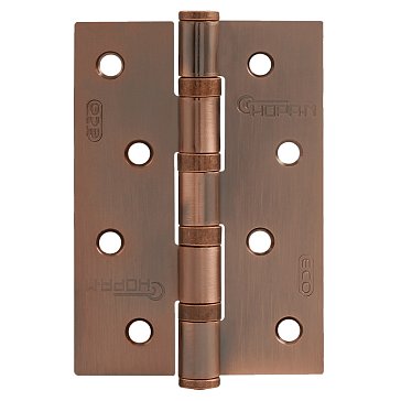 Изображение товара Петля дверная универсальная Нора-М 4-4ВВ STD 15433 - сталь, медь, врезная монтаж