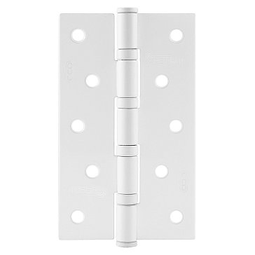 Изображение товара Петля дверная универсальная 5"-4ВВ STD 18482, 125*75*2,5, без колпака, белый