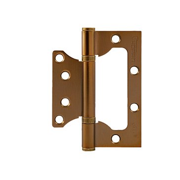 Изображение товара Петля-бабочка дверная Нора-М 800-4 матовый кофе 2 шт накладная сталь