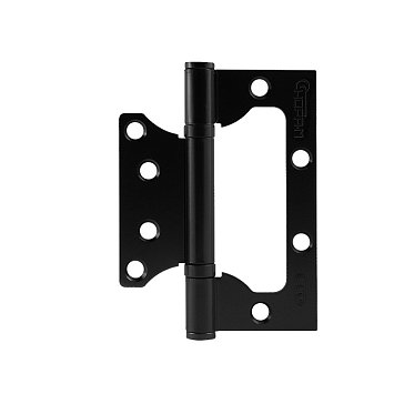 Изображение товара Петля-бабочка дверная Нора-М 800-4 накладная черная 2 шт