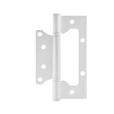 Изображение товара Петля-бабочка дверная Нора-М 800-5 STD, углы открытия 90/180 гр., белая