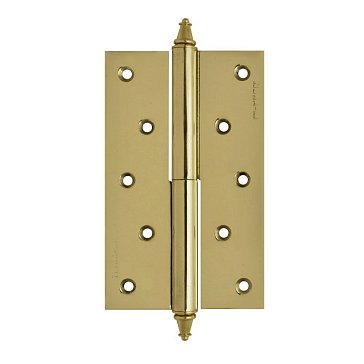 Изображение товара Петля дверная разъемная Нора-М 610-5 125x75 мм золото правая