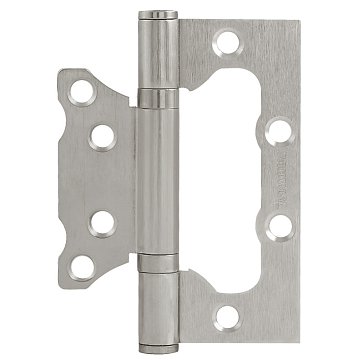 Изображение товара Петля дверная бабочка Нора-М 800-4 17110 матовый никель накладная